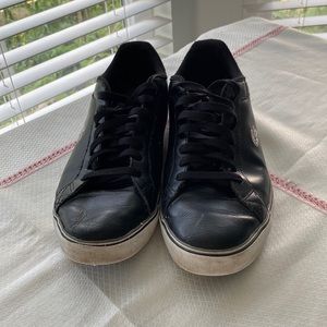 Black Lacoste Mens sneakers